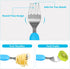 Lehoo Castle Toddler Utensils Kids Silverware, 6pcs Safety Stainless Steel Toddler Fork Spoon Knife Set, Children Flatware Set, Safety Utensils fo...