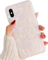 J.west iPhone Xs Max Case, Luxury Opal Sparkle Bling Design Crystal Clear Soft TPU Silicone Back Protective Phone Case Cover for Girls Women for A...