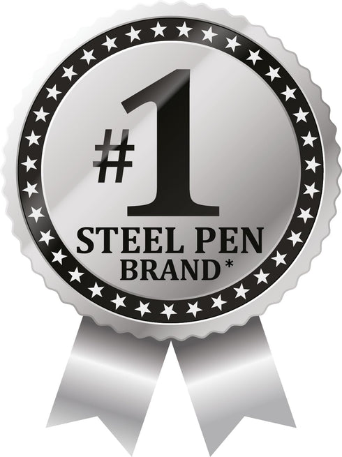 Zebra Pen F-301 Retractable Ballpoint Pen, Stainless Steel Barrel, Bold Point, 1.6mm, Black Ink, 1-Pack......