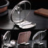 Lid and Spoon Rest Shelf,304 Stainless Steel Pan Pot Cover Lid Rack Stand Organizer,ZYLONE Pan Lid Organizer Storage Soup Spoon Rests Utensils Kit...