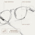IBOANN Iconic Blue Light Glasses for Woman - Computer Glasses up to 99% Blue Light Blocking - Anti Eyestrain & UV Glare...