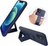 LAUDTEC Silicone Kickstand Case Compatible with iPhone 11, Vertical and Horizontal Stand Hand Strap Metal Kickstand Cover, Flexible Soft Liquid Si...