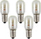 Angoily 5pcs Refrigerator Light Bulb Freezer Led Light Bulb Refrigerator Bulb Fridge Lamp Bulb Fridge Night Light Led Bulb Refrigerator Lamp Bulb ...