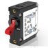 A Series Red Toggle AC/DC Single Pole 20A Boat Magnetic Circuit Breaker - 20 Amp Protects Low Power Devices for Yachts, Motorhomes, Campers and Ca...