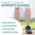 Run Forever Calf Compression Sleeves For Men And Women - Leg Compression Sleeve - Calf Brace For Running, Cycling, Travel...