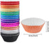 BAKHUK 500pcs Cupcake Liners for Baking, Foil Cupcake Liner, Standard Size 2 Inches 10 Colors Cupcakes Liners...