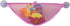 DYT Pink Bath Toy Organizer with 3 Strong Suction Cups Mounted Bath/Shower Caddy Storage Solution Bath Toy Storage Net & Bathroom Corner Shower Ca...