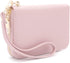 Womens Small Zip Around Wristlet Wallet...