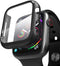pzoz Compatible for Apple Watch Series SE2 /6/5 /4 /SE 40mm Case with Screen Protector Accessories Slim Guard Thin Bumper Full Coverage Matte Hard...