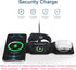 3 in 1 Foldable Wireless Charger, Ankilo Magnetic Fast Wireless Charging Pad, Compatible with iPhone 15/14/13/12 Series, Apple Watch, AirPods Pro(...
