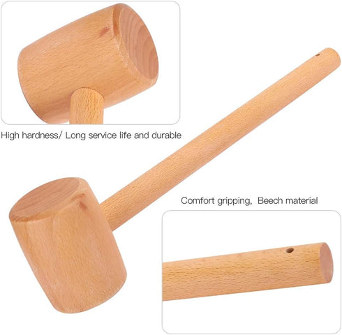 Hammer, Strong Easy To Use High Hardness Durable Mallet, for woodworking for Wood Carving...