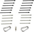 (20pcs Pack) Tab s7 s Pen Nibs Replacement Stylus Tips for Samsung Galaxy tab s7,s7 Plus (Black/Gray)...
