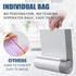 Small Trash Bags 4 Gallon - Drawstring, Individual Unscented Small Garbage Bags, White Trash Can Liners For Bathroom, 57 Count...