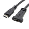cablecc USB-C USB 3.1 Type C Male to Female Extension Data Cable with Panel Mount Screw Hole...