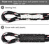 BeneLabel Tree Swing Rope, 60 inch, Hammock Tree Swing Hanging Strap, Heavy Duty Hook, for Indoor Outdoor Swing Hammock Playground Set Accessories...