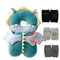 Feidoog Baby Head Protector Cushion Backpack with 3 Knee Pads for Walking & Crawling,Dragon...