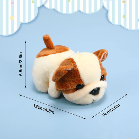 Sumind 9 Pcs Mini Plush Dog Stuffed Animals Bulk Dog Plush Party Favors Small Soft Plush Dog Toy for Goodie Bag Fillers Kids Baby Show Birthday Va...