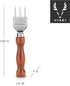 Viski 3 Pronged Ice Pick, Wood Handle Stainless Steel Ice Shaper, Bar & Cocktail Tools...