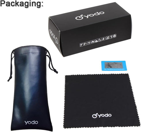 yodo Fit Over Glasses Sunglasses with Polarized Lenses for Men and Women...