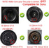 49mm Lens Cover Cap for Canon M50 M100 M6 w/ EF-M 15-45mm IS STM Lens, Sony RX1R w/ SEL 18-55mm, NEX-7 w/ E 55-210mm Lens (2 Packs)...