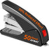 Stapler for Desk, 50 Sheet Effortless Stapler, Desktop Stapler Staple with One Finger, Portable Handheld Ergonomic Stapler Heavy Duty, Built-in St...