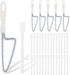 6Pcs Window Groove Cleaning Brush with 42Pcs Disposable Crevice Brush, Multifunctional Gap Cleaning Brush Tool for Small Spaces, Windows Groove, T...