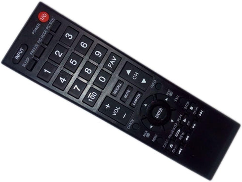 Replaced Remote Control Compatible for Toshiba 40L310U 37E20U 39L1350U 40SL412U 46L5200 LED HDTV TV...