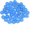 Natural Aquamarine Chalcedony Round Loose Beads for Jewelry Making DIY Bracelet Necklace (4mm)...