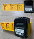 Battery Rack Compatible DeWalt 20V Battery Holder, Mount 4 Slot Bulk Battery Garage Tool, Dewallt 20v Tools, Wall Display Hook Holder (Yellow-1pc)...