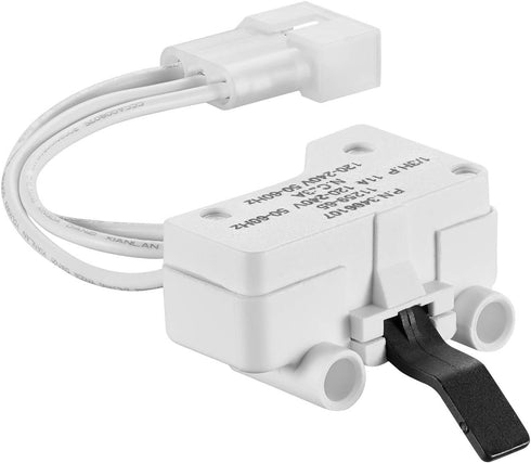 SANJOIN 3406107 Door Switch Replacement Fits for Whirlpool Dryer, Maytag Dryer, Replaces 3406109 3405100 3405101 3406100 3406101