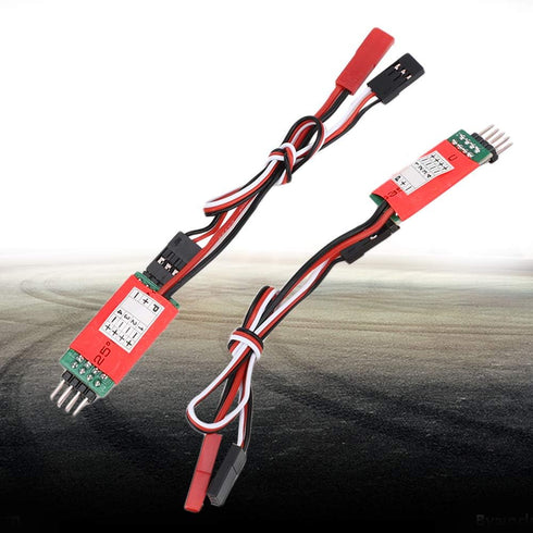 RC Lights Controller,The Third Channel Control Switch Receiver Cord Model Car Lights Controller for RC Model Car Spare Parts...