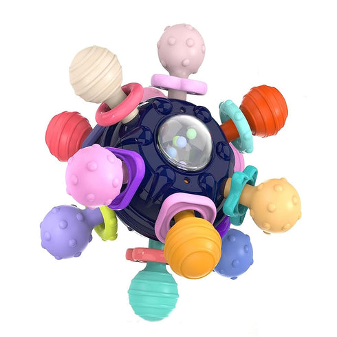 Baby Sensory Teething Teether Toys,Baby Sensory Montessori Toy,Teething Toys for Babies 0-6 Months | Baby Teething Ball Toys 6~12 Months Rattle Se...