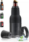 14 oz. Beer Bottle and Can Cooler with Beer Opener,3 in 1 Can Cooler, Slim Can Beer Bottle Insulators Holder, Double Walled Stainless Steel Insula...
