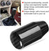 Aramox Gear Shift Knob, Car Modified Carbon Fiber Stand Head Manual Transmission Shift Lever Knob Head Stick Shift Knob...