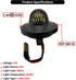 Full LED License Plate Light Tag Lamp Assembly Compatible with Ford F-150 F-250 F-350 F-450 F-550 Super Duty Explorer Expedition Ranger Excursion ...
