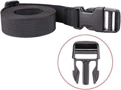 MAGARROW 78" x 1" Strap Buckle Packing Straps Adjustable 1-Inch Belt...