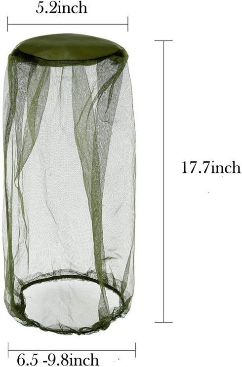 4 Pack Head Net Face Netting Neck Cover Protecting Netting for Outdoor Hiking Camping Climbing Walking...