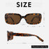 ZENOTTIC Rectangle Sunglasses Shade Sunglasses Anti UV400 Fashion Square colorful Eyewear for Men and Women...