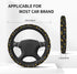 KiuLoam Honey Bees Car Steering Wheel Cover, Universal Fit 15 Inch Steering Wheel Cover Protector for SUV Sedan Vans Trucks for Women Men...