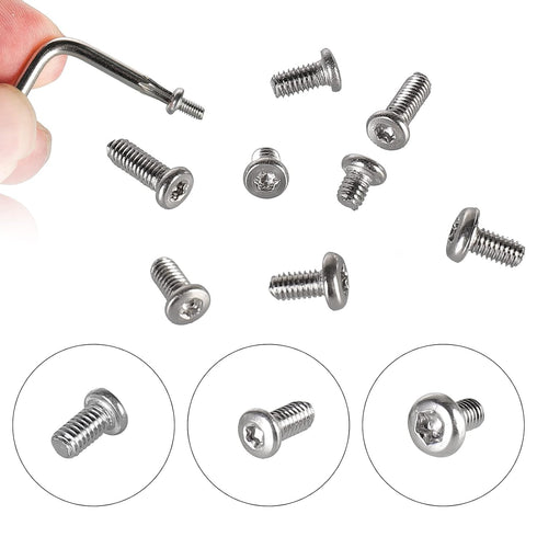 100pcs Pocket blade knife handle screws,Knife Pocket Clip Screw,Tactical Survival Knife Screw,EDC folding knives hilt fasteners,shaft pivot pin ri...