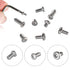 100pcs Pocket blade knife handle screws,Knife Pocket Clip Screw,Tactical Survival Knife Screw,EDC folding knives hilt fasteners,shaft pivot pin ri...