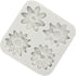 Daisy Chrysanthemum Flower Silicone Mold Flower Fondant Cake Chocolate Mold For Sugar Cake Decorating Cupcake Topper Candy Gum Paste Polymer Clay...
