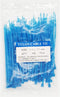 4 Inch Blue Zip Ties (100 Pieces) 18lb Strength, Nylon Cable Wire Ties...