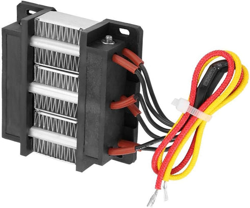 Ceramic Air Heater, PTC Air Heater 48V 200W Ceramic Element Heater Insulated PTC Ceramic Air Heater Ptc Heating Element for Small Instruments, Sma...