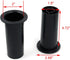 Geesatis 4 pcs Speaker Port Tubes 4.72" x 2" ABS Speaker Box Bass Air Port, Black...