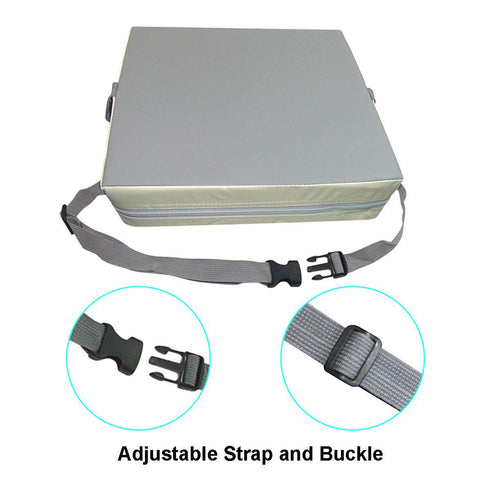 Dining Chair Heightening Cushion Portable Dismountable Adjustable Highchair Booster for Baby Toddler Kids Infant Washable Thick Chair Seat Pad Mat...