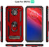 Military Grade Drop Impact for Motorola Moto Z4 Case,Moto Z4 Play Case 360 Metal Rotating Ring Kickstand Holder Magnetic Car Mount Armor Heavy Dut...