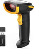 Inateck Wireless Barcode Scanner, Bluetooth Bar Code Scanner, 1D USB Barcode Reader Handheld, 1 Charge 3 Months, Scanner Barcode with APP and SDK...