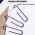 Paper Clips, 100PCS 2" Paper Clips Large?50MM), Durable & Rust Resistant Coated Paper Clips, Large Paper Clips Great for Office, School and Person...