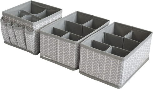 VERONLY Cosmetic Storage Bins Makeup Organizer, Adjustable Multifunction Storage Box Desk Drawer Divider for Makeup Brushes, Bathroom Countertop o...